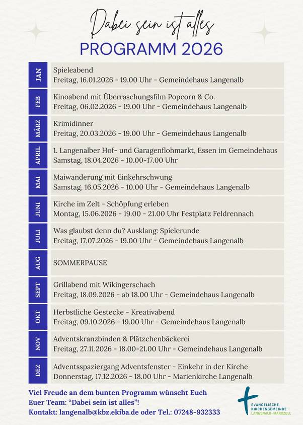 Quelle: Evangelische Kirchengemeinde Langenalb-Marxzell